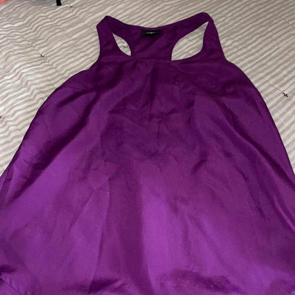 Silk tank top